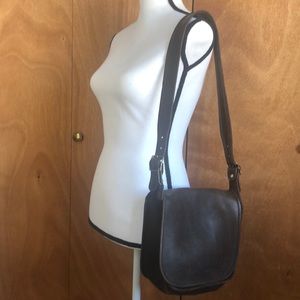 Vintage leather Coach bag